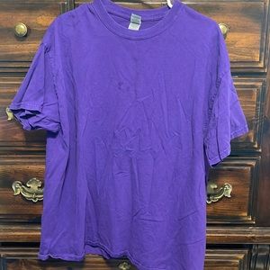 Purple cotton tshirt